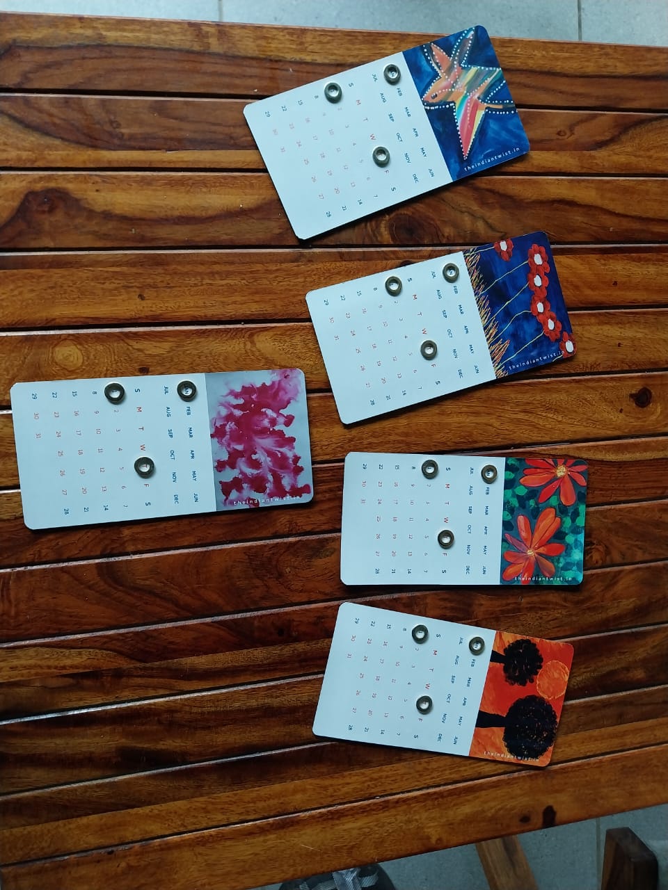 Any Year All-Year Calendar Magnet